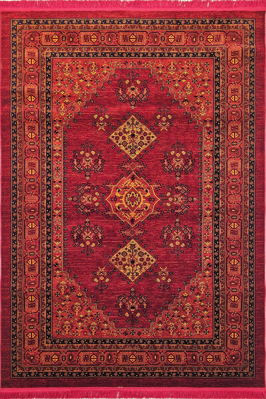 فرش قشقایی مرینوس کد 2822 زمینه روناسی