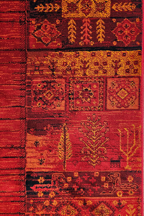 فرش ایرانی بلوچی روناسی با الیاف ضد حساسیت