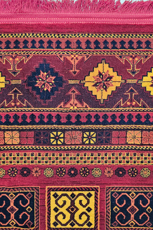 فرش مرینوس طرح بلوچی کد ۲۸۲۶ مناسب فضاهای خاص