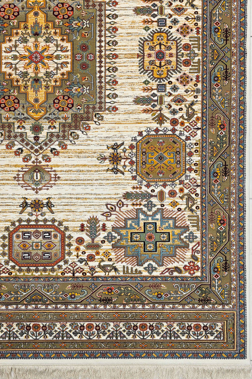 نمای کامل فرش کلاسیک ماشینی N120 کد 2501