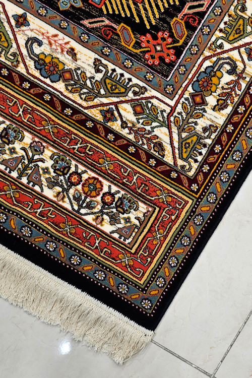 فرش ایرانی اصیل با طراحی شاهکار نوین ستاره کویر