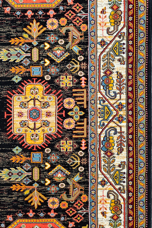 رنگبندی طلایی و کرم روی زمینه سرمهای جذاب