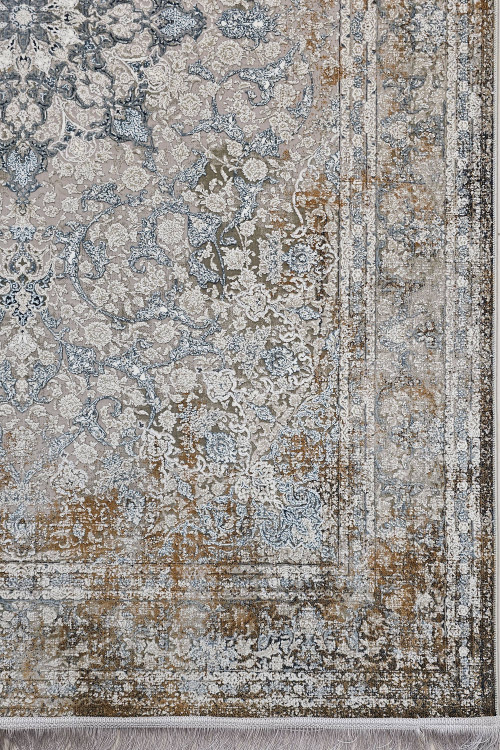 نمای کامل فرش ماشینی پتینه والرو با رنگهای خنثی