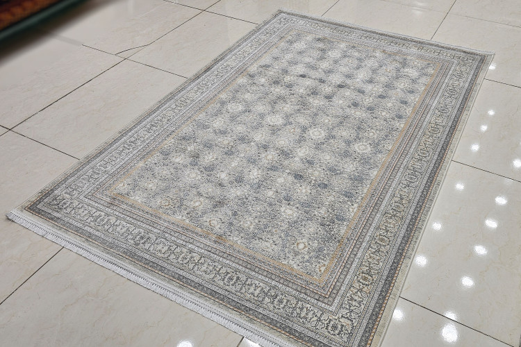 نمای نزدیک از نخ خاب فرش فیلی و جزئیات طرح