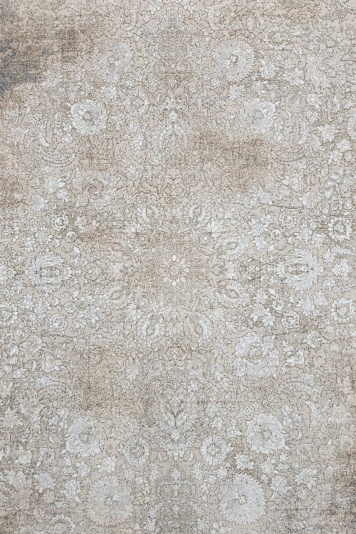 ترکیب رنگهای خنثی با فرش طوسی پتینه آوات