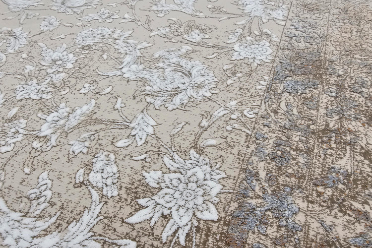 تم رنگ خنثی پتینه در فرش آوات