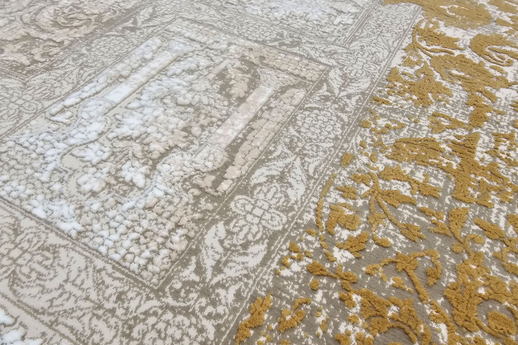 ترکیب رنگ خنثی در فرش آوات پتینه