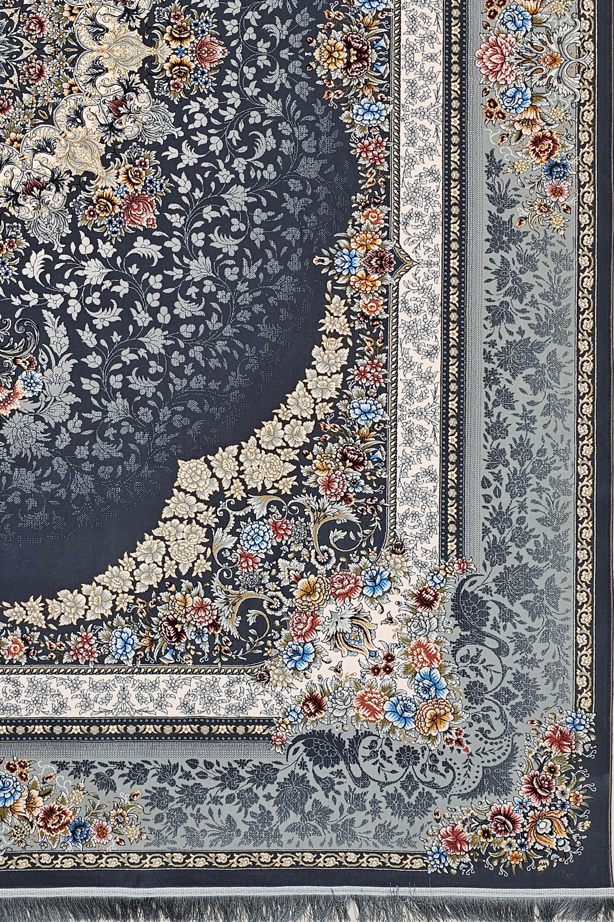 نمای کلی فرش صوفیا کد 351 با زمینه متعادل