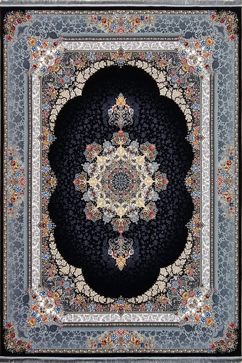 فرش ستایش ۷۰۰ شانه نقشه صوفیا کد ۳۵۲ سرمهای ضخامت بالا