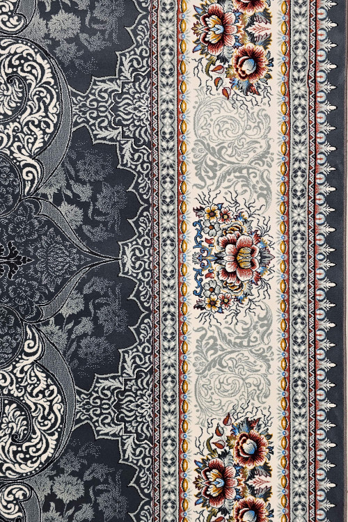 طراحی نقوش بومی چکاوک در فرش ماشینی ستایش