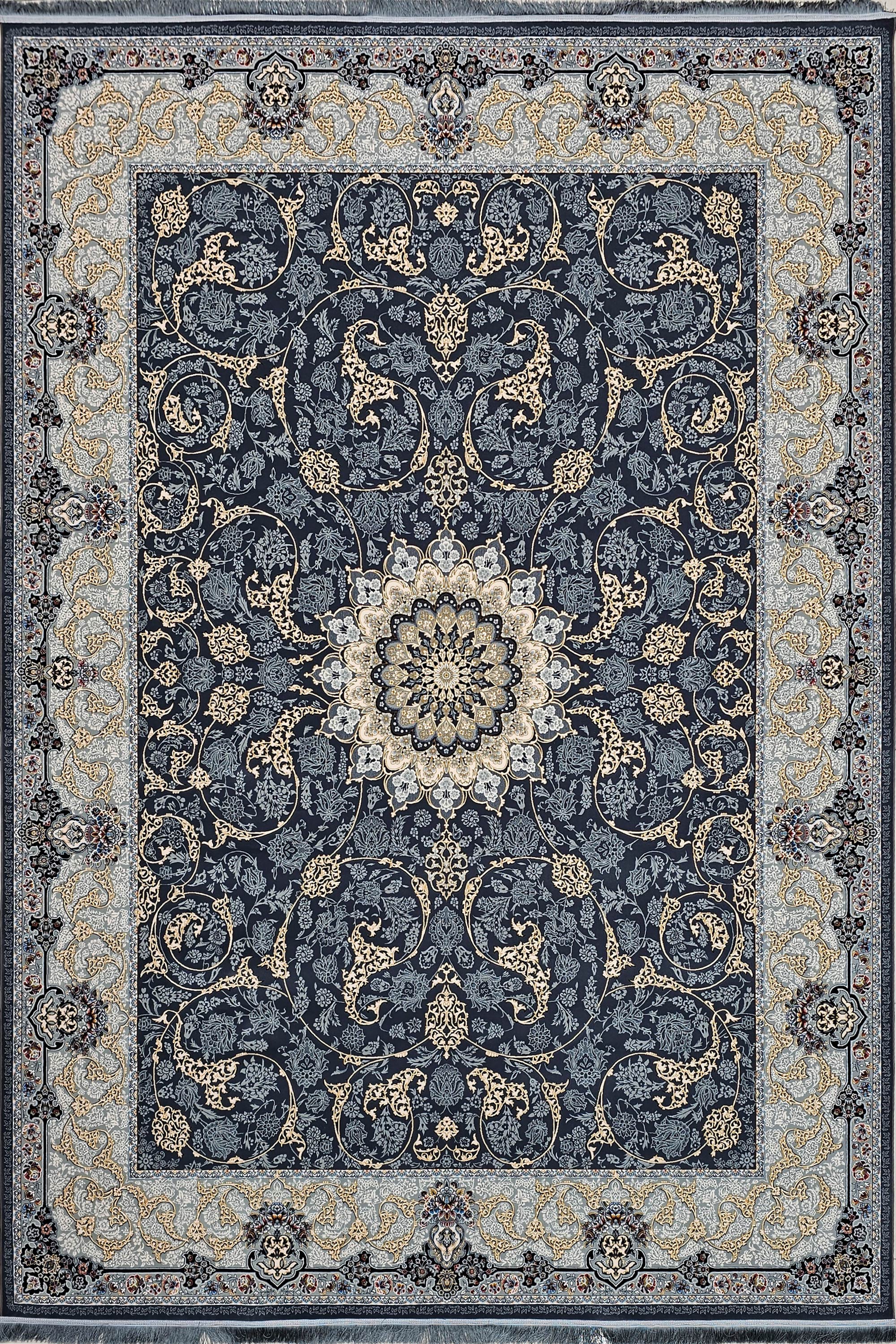 فرش ستایش ۷۰۰ شانه نقشه تخت‌سلیمان کد ۱۹۱ ضخامت بالا