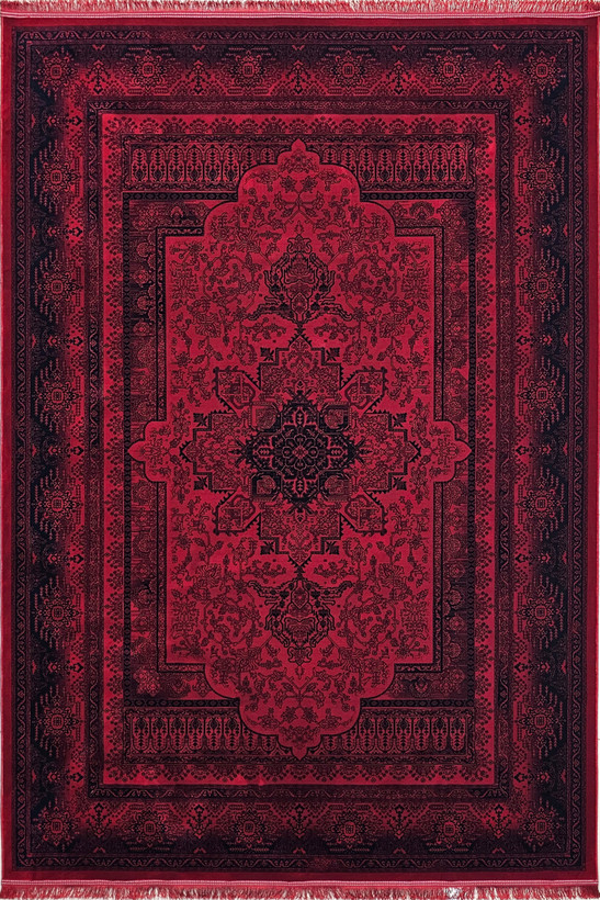 فرش توس مشهد ۷۰۰ شانه طرح 71013 افشان دودی سنگینوزن