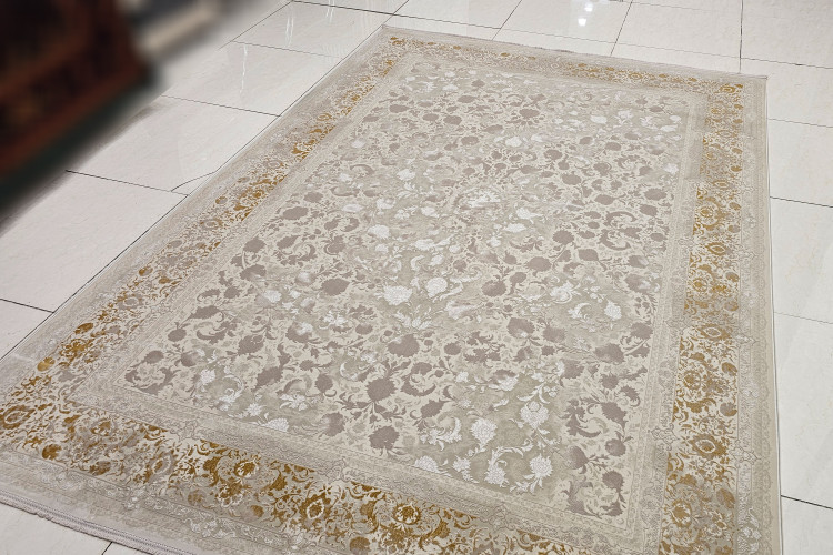 فرش کلاسیک مدرن صاحبقران مدل فلورا