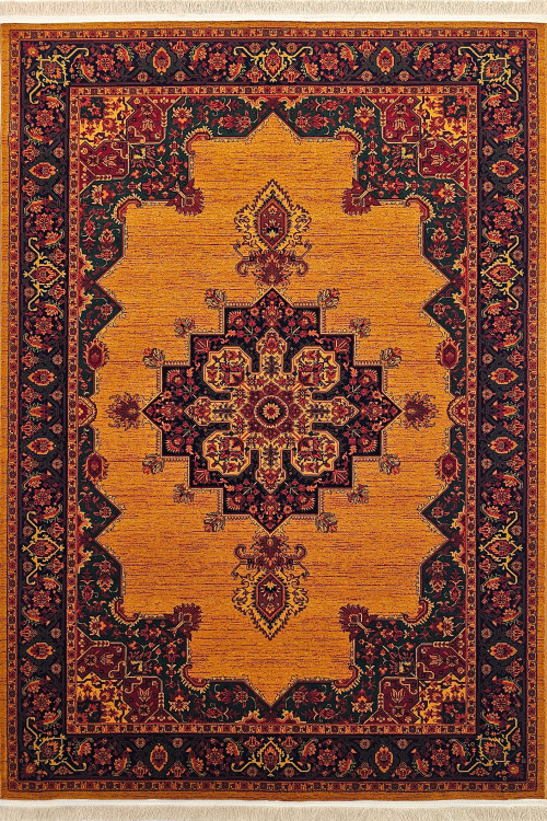 فرش 700 شانه مرینوس بلوچی کد 717 عسلی | tva lvdk,s fhtj ;hahk