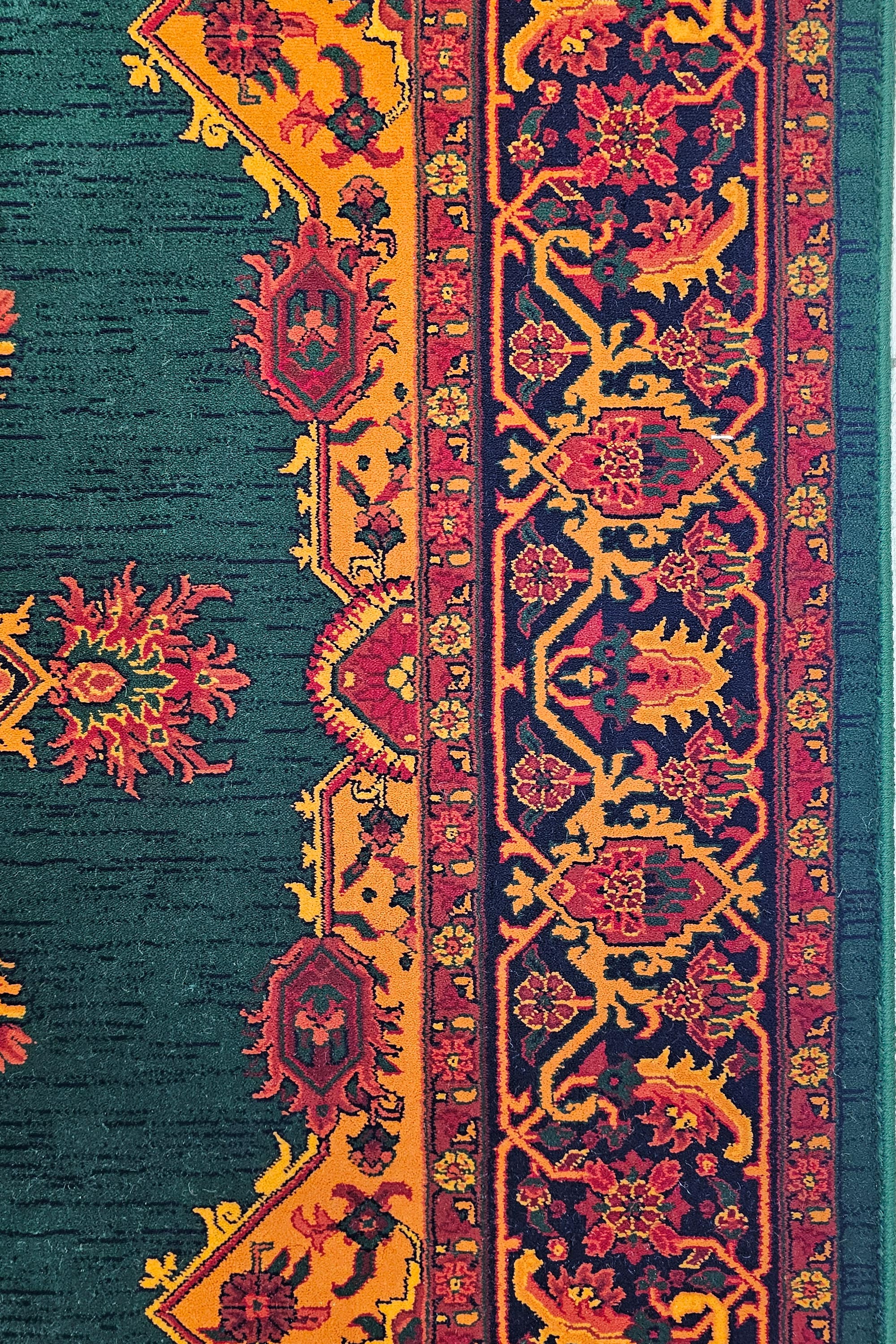 «marinos 700shane bolochi 717 green Persian rug acrylic»