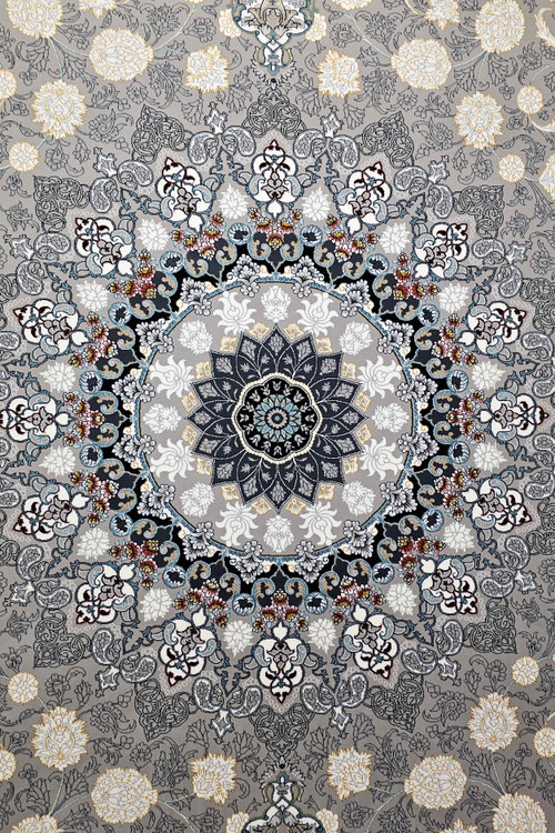 نمایندگی اصلی فرش جم کاشان نقشه اصفهان فیلی 700 شانه