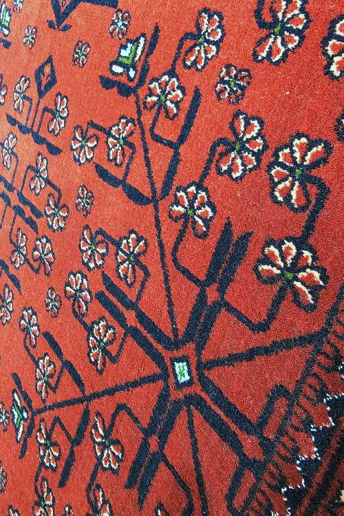 «فرش 1200 شانه فرح 1203 آرماتی نقشه کلاسیک ایرانی»