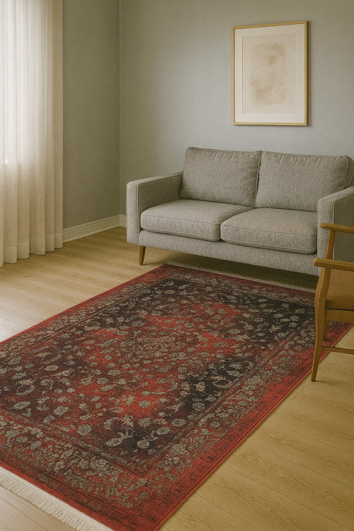 «Armati 1248 1200shane red carpet Persian living room rug»