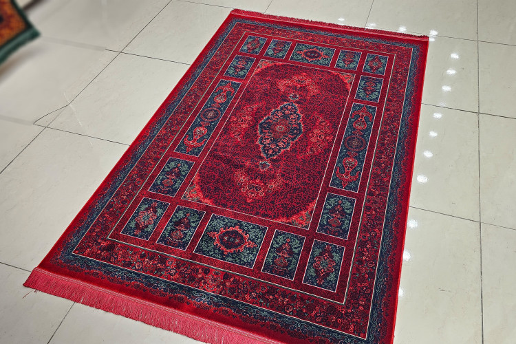 «carpet 1200 shane tehranfarsh katibeh red rug home living room»
