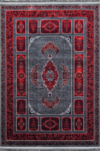 «فرش 1200 شانه تهرانفرش طرح کتیبه لاکی کالکسیون آوانگارد»