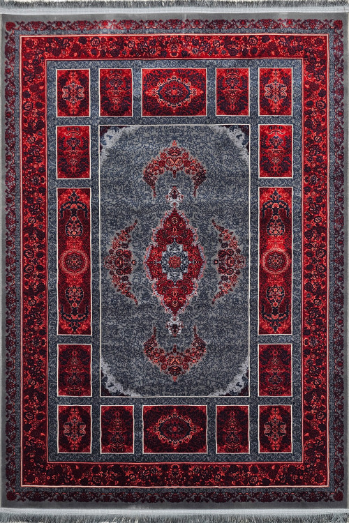 «فرش 1200 شانه تهرانفرش طرح کتیبه لاکی کالکسیون آوانگارد»