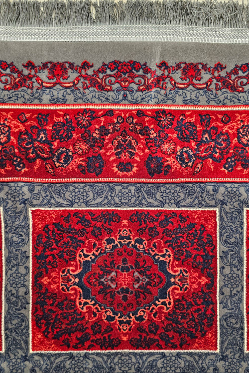 «فرش ماشینی 1200 شانه تهرانفرش کتیبه لاکی – پذیرایی»