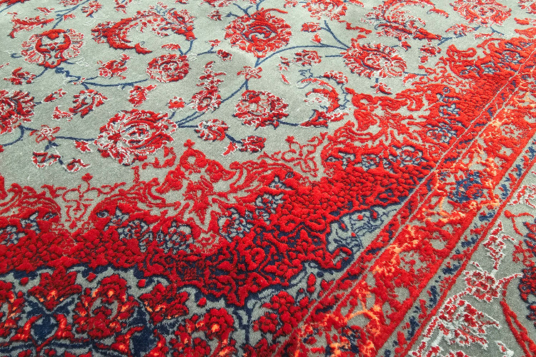 «فرش 1200 شانه کالکسیون آوانگارد تهرانفرش اصفهان لاکی»