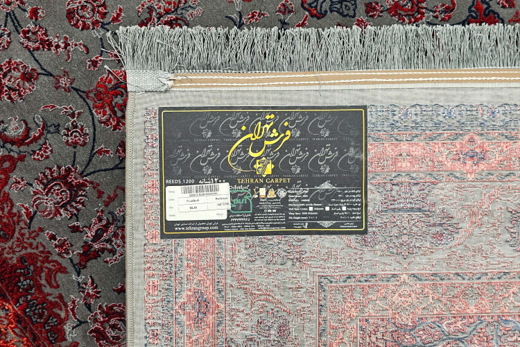 «فرش 1200 شانه تهران نقشه اصفهان لاکی – فرش کلاسیک-مدرن»