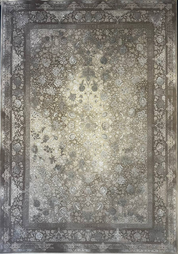 فرش 1200 شانه ایلیا نگین تهران مدل وینتیج 4030 کرملی با تراکم 3600 و ضخامت بالا