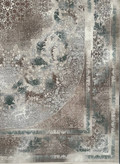 تصویر فرش اکریلیک 1200 شانه وینتیج 4033 سبزتراک ایلیا نگین تهران با کیفیت ممتاز