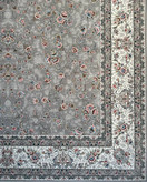 تصویر فرش اکریلیک 1200 شانه نقش آوا نقرهای ایلیا نگین تهران