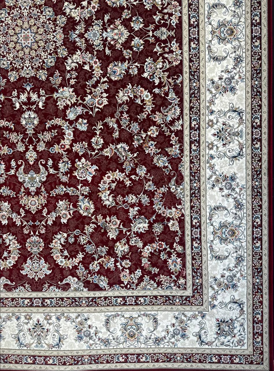 تصویر فرش اکریلیک 1200 شانه نقش شهریار لاکی ایلیا نگین تهران