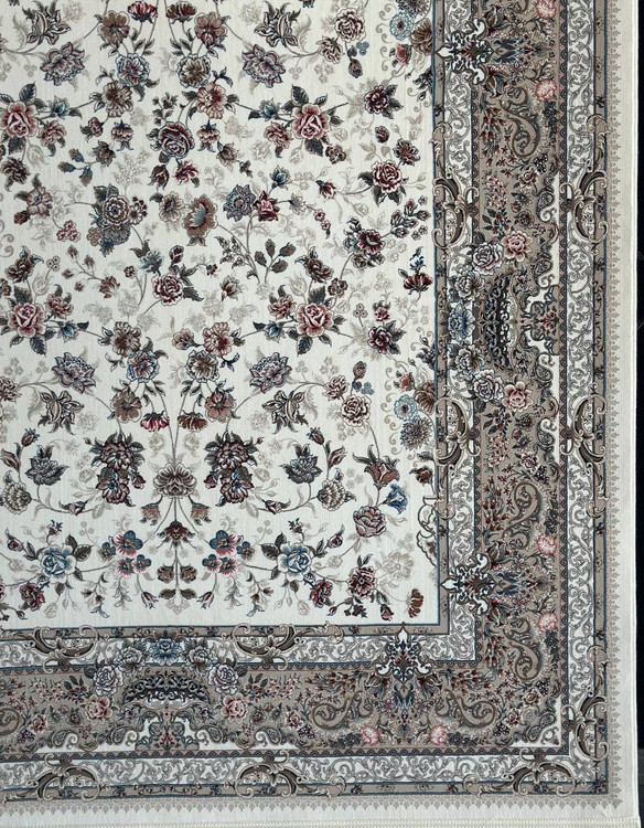 تصویر فرش اکریلیک 1200 شانه نقش کیمیای سعادت کرم ایلیا نگین تهران