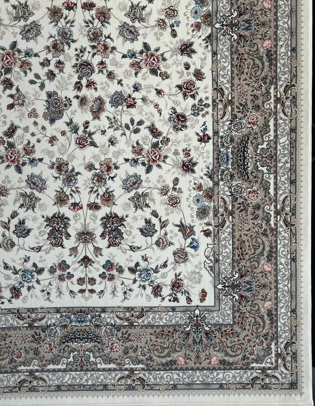 تصویر فرش اکریلیک 1200 شانه نقش کیمیای سعادت کرم ایلیا نگین تهران