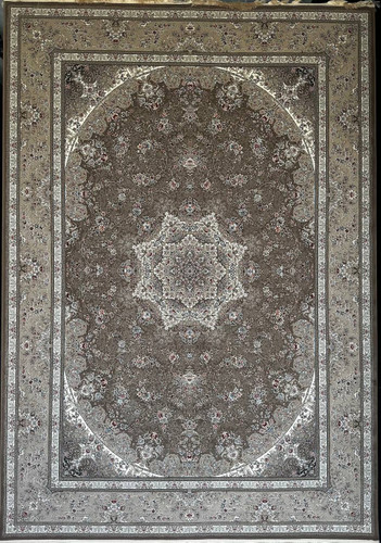 فرش 1200 شانه ایلیا نگین تهران نقش گلستان کرملی با تراکم 3600 و ضخامت بالا