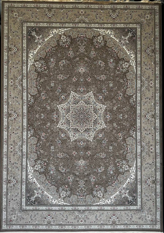 فرش 1200 شانه ایلیا نگین تهران نقش گلستان کرملی با تراکم 3600 و ضخامت بالا