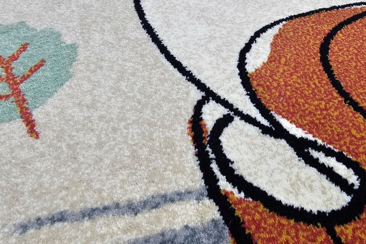 فرش ضد حساسیت کودک با طراحی آرام