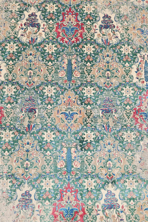 tva km, ;ghsd; | فرش نئو کلاسیک سبز سلطان آبادی