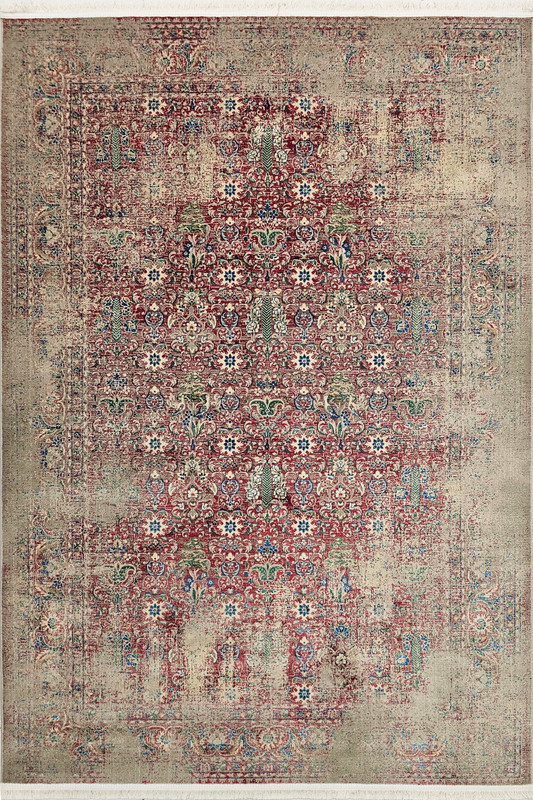 فرش 700 شانه هرمان قالین کاشان کد HV189 طرح پتینه ivlhk rhgdk ;hahk