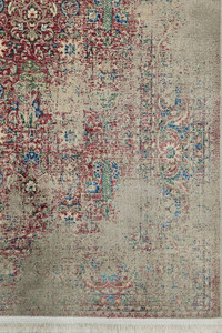 نمای کلی فرش پتینه هرمان قالین کاشان 700 شانه کد HV189 ivlhk rhgdk