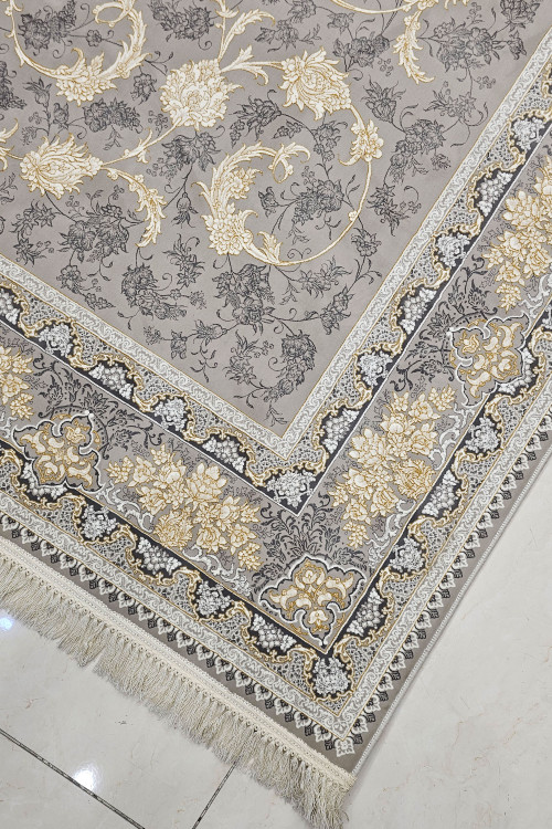 فرش 1200 شانه اکریلیک نگین مشهد هلال طرح 8104