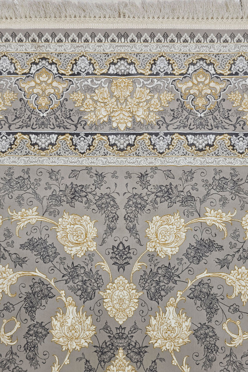 فرش تخفیفی نگین مشهد هلال نقرهای 1200 شانه