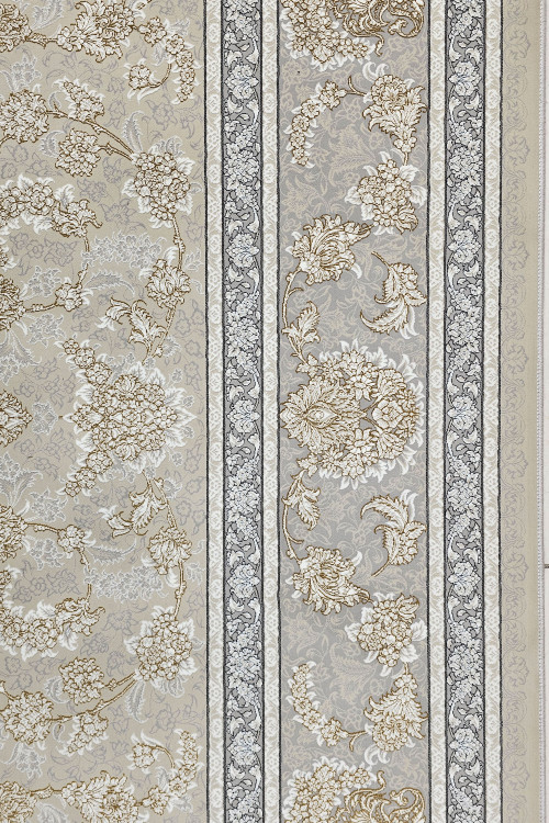 نمای نزدیک طرح فرش موشی 1200 شانه قالی مهر آریا