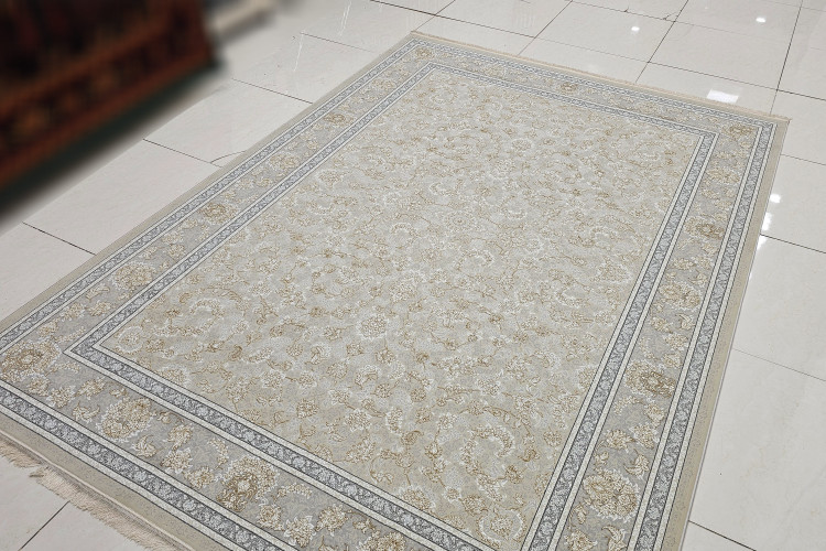 رنگ موشی (نسکافهای) فرش 1200 شانه قالی مهرآریا