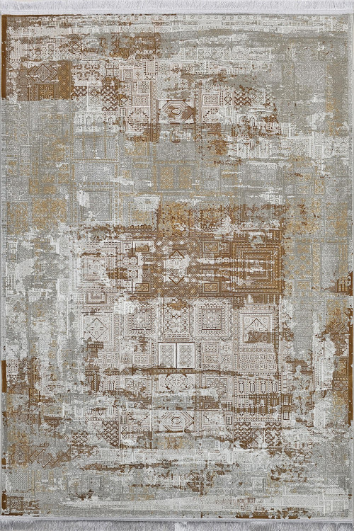 «فرش ماشینی والرو مدل 1113 پتینه 1200 شانه اکریلیک مدرن»