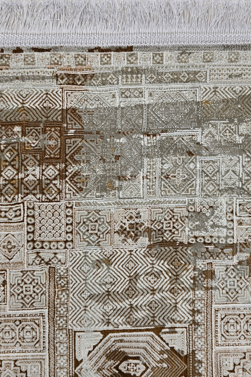 «فرش ماشینی مدل 1113 والرو – طرح پتینه مدرن پذیرایی»