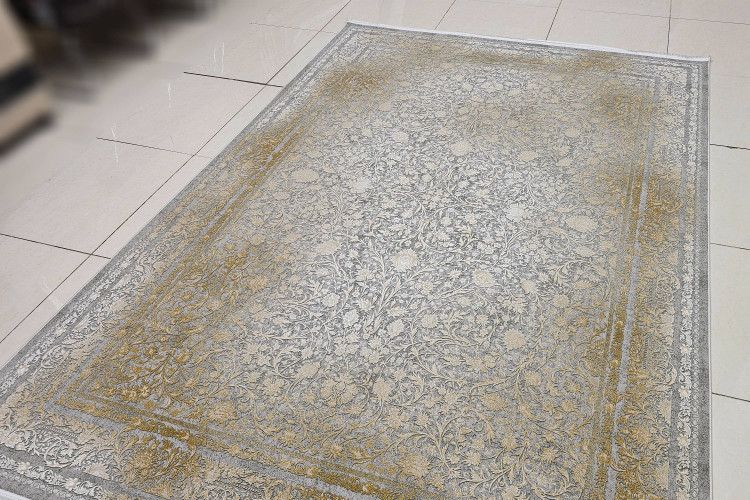 «Azima 1200-shane Ronika Silver rug acrylic Persian floor»