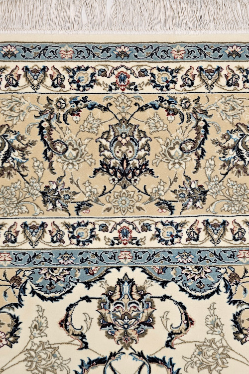 ریشه فرش ماشینی ستاره کویر یزد کد 51 طرح دستبافت نایین