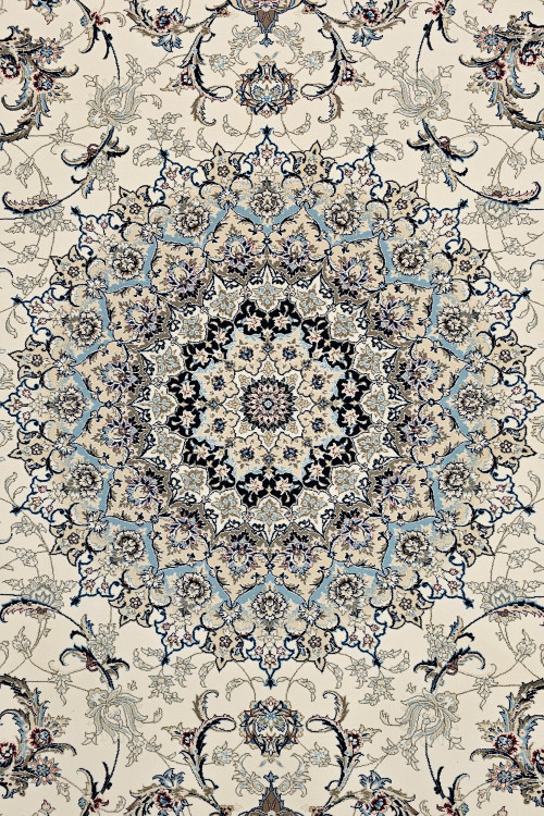 ترنج (گل وسط) فرش ستاره کویر یزد کلکسیون زهره نوین اکریلیک