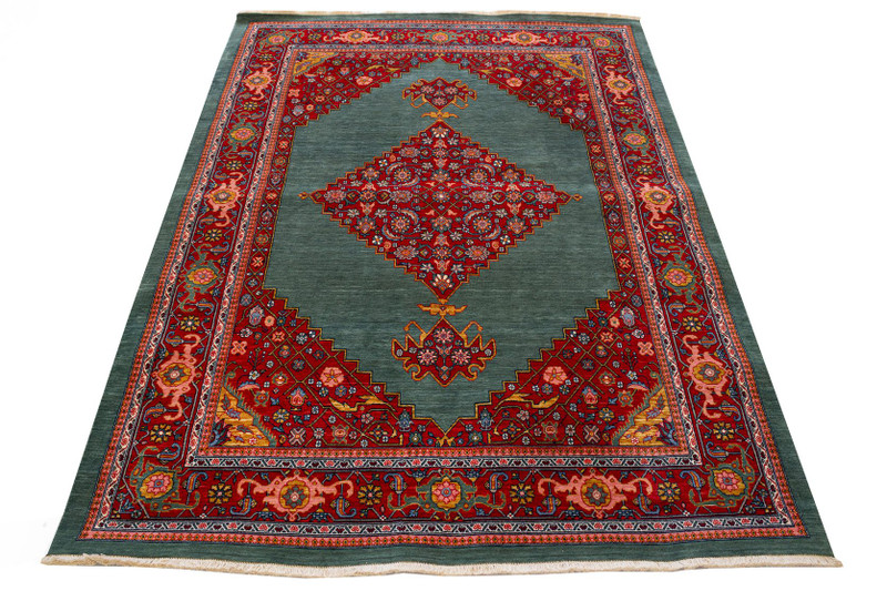 خرید فرش دالان wf2222 با پشم طبیعی و ظاهر دستبافنما